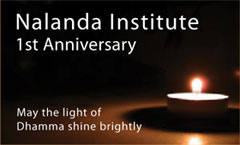 Nalanda Institute 1st Anniversary
