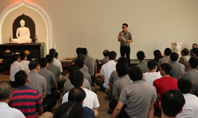Bro. Jie Sheng shared a touching experience.