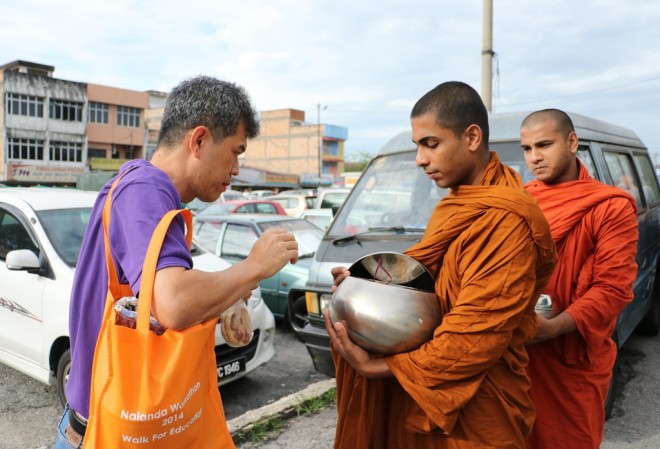 The local citizens have become more knowledgeable on the proper way to support Buddhist monastics.