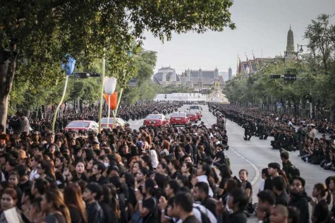 Thailand grieves for its king.