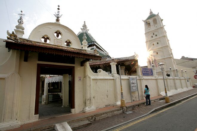 A mosque in Malacca City. 