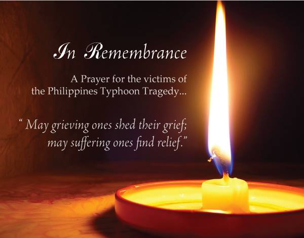 Prayers for Victims of the Philippines Typhoon Tragedy – Nalanda ...